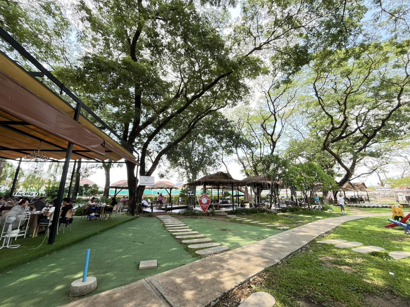 Big Tree Cafe ในคอมเพล็กซ์ เปิดทุกวัน 9.00-21.30 ไทรม้า นนทบุรี